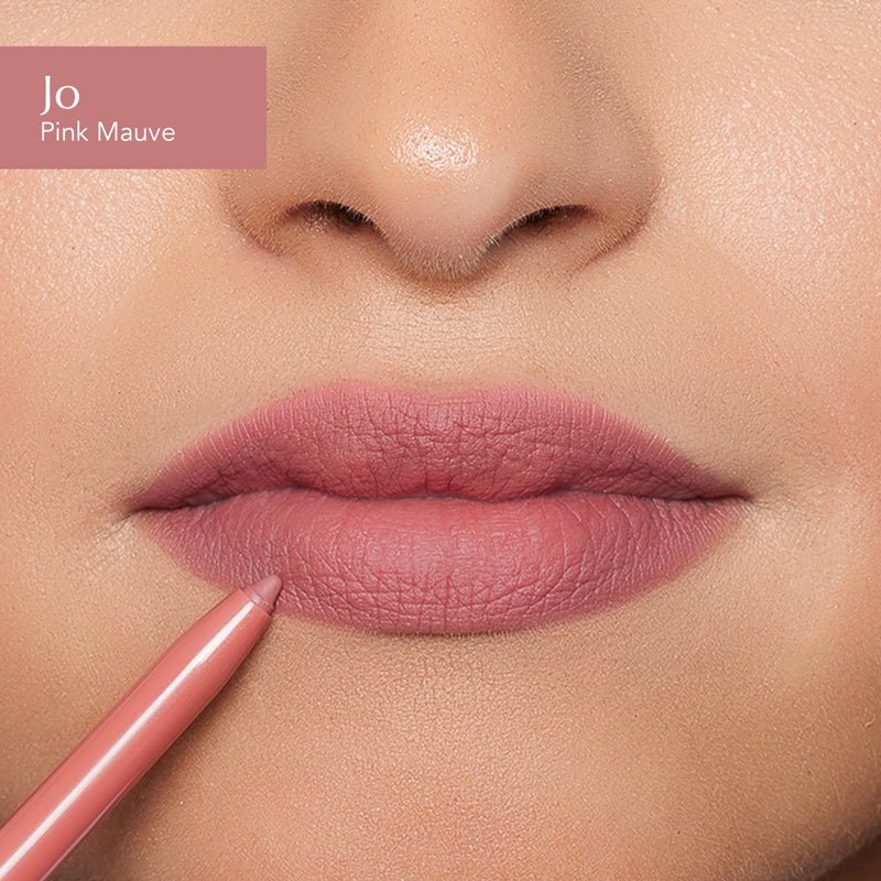 Thrive Causemetics Perfect Pink Pout Lip Gloss & Liner Gift Set for Women, Sheer Strength Lip-Plumping Peptide Gloss & Long-Wearing Plumping Lip Liner, Vegan & Cruelty Free, Jo (Pink Mauve) - Image 3